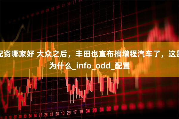 配资哪家好 大众之后，丰田也宣布搞增程汽车了，这是为什么_info_odd_配置